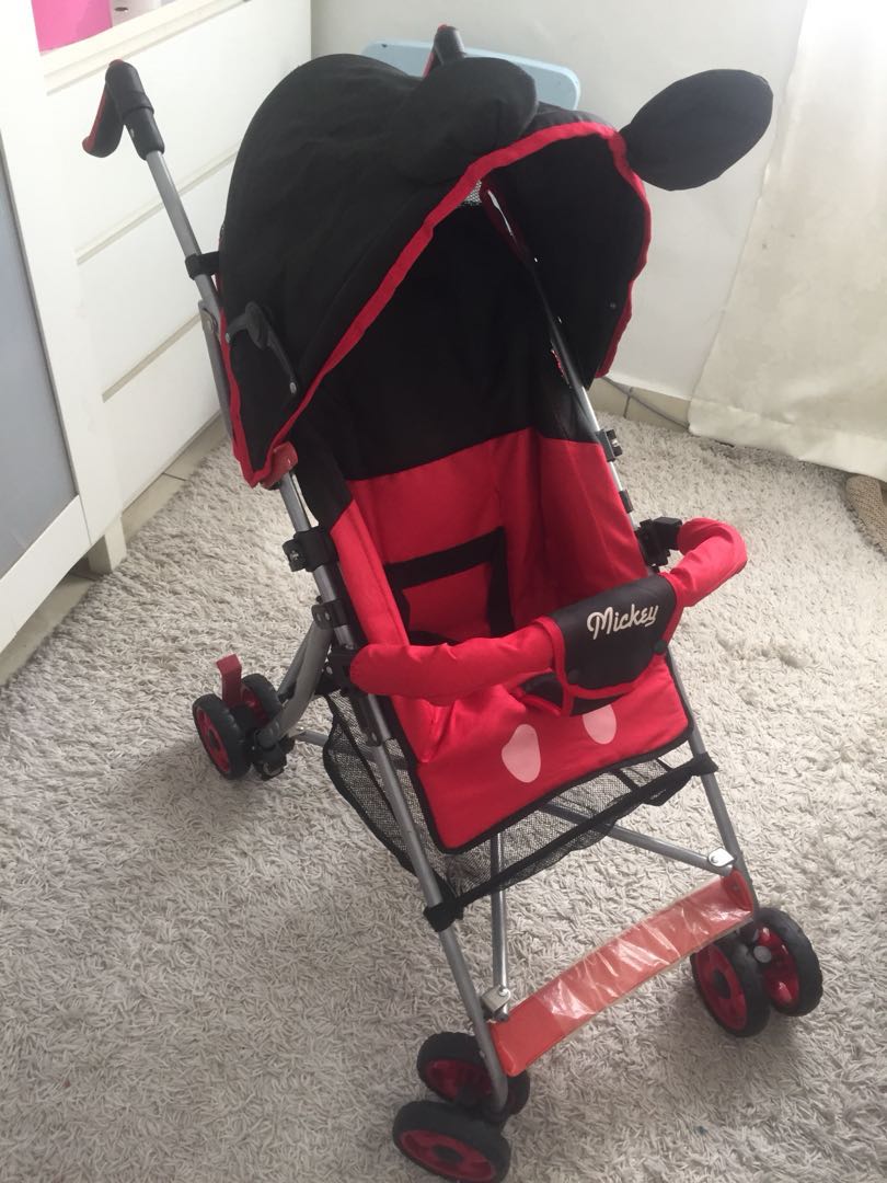 Disney deluxe mickey deals mouse stroller
