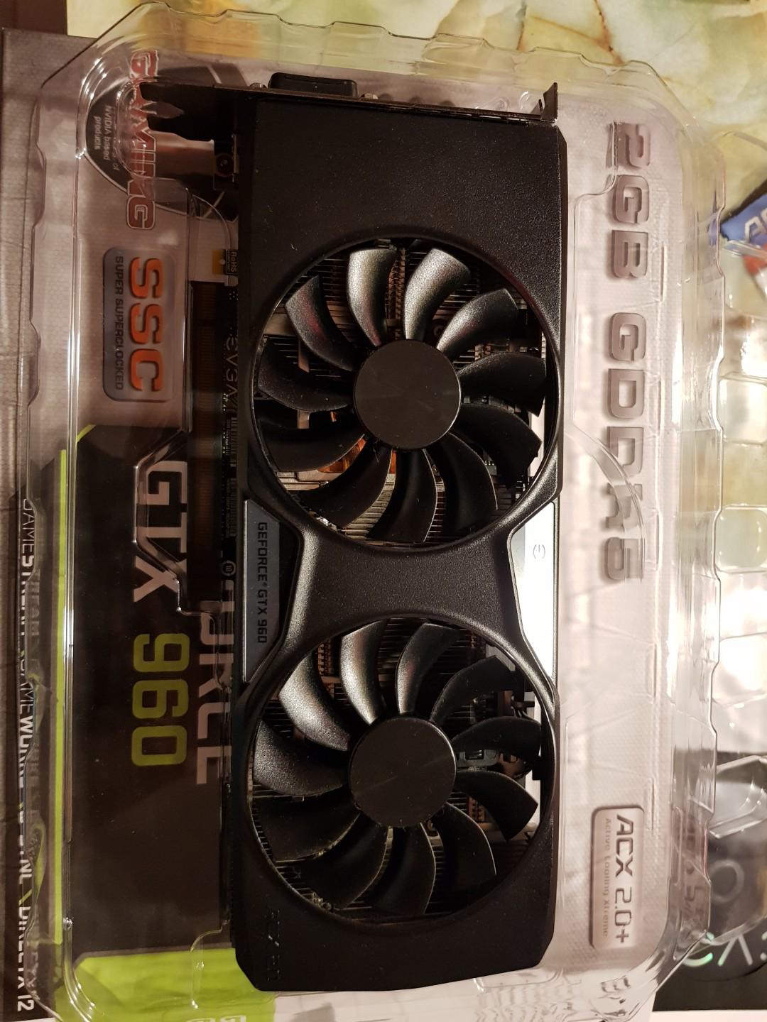 EVGA Geforce GTX 960 SSC Price Reduced