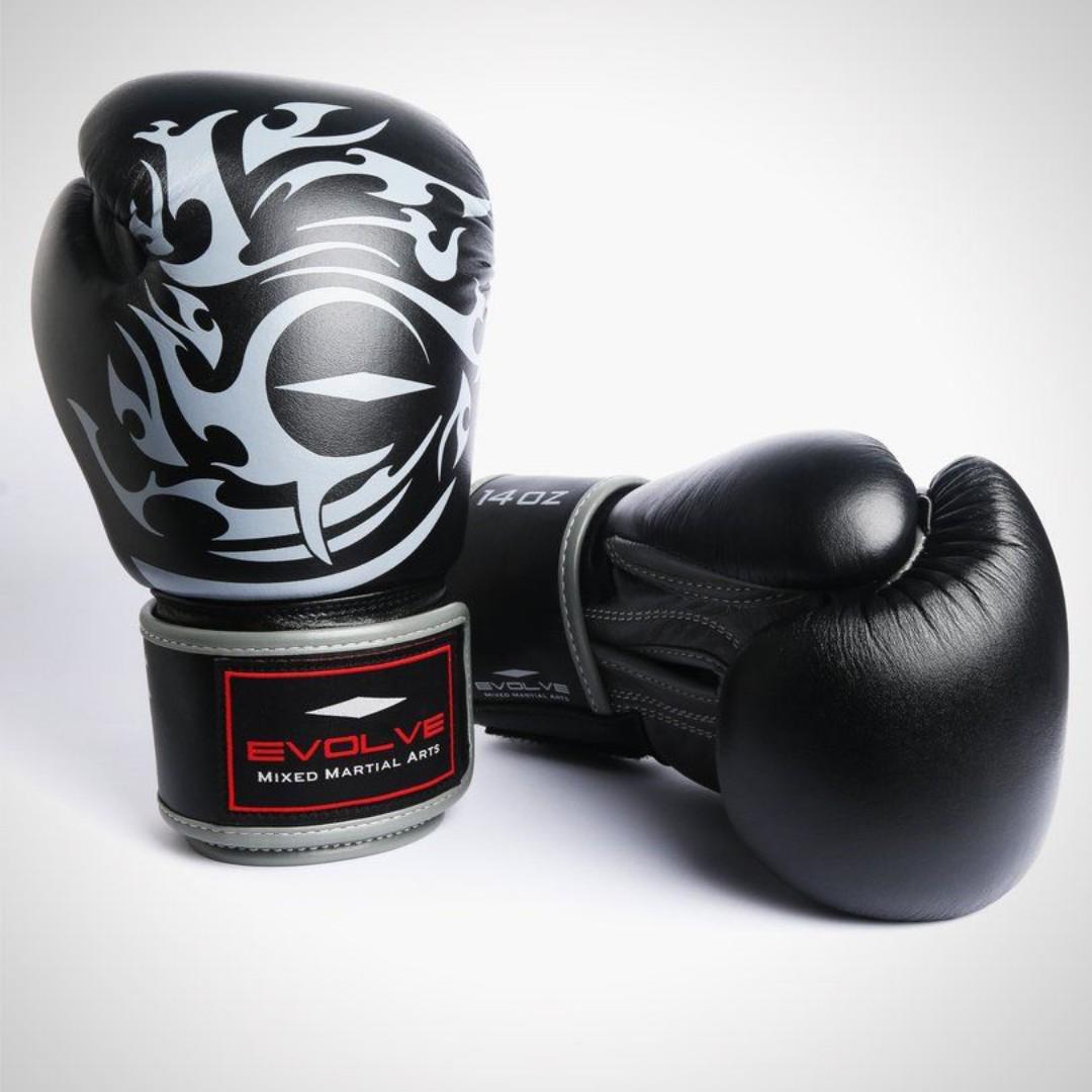 Evolve Tribal Boxing Gloves 14 OZ (BRAND NEW), Sports Equipment, Sports