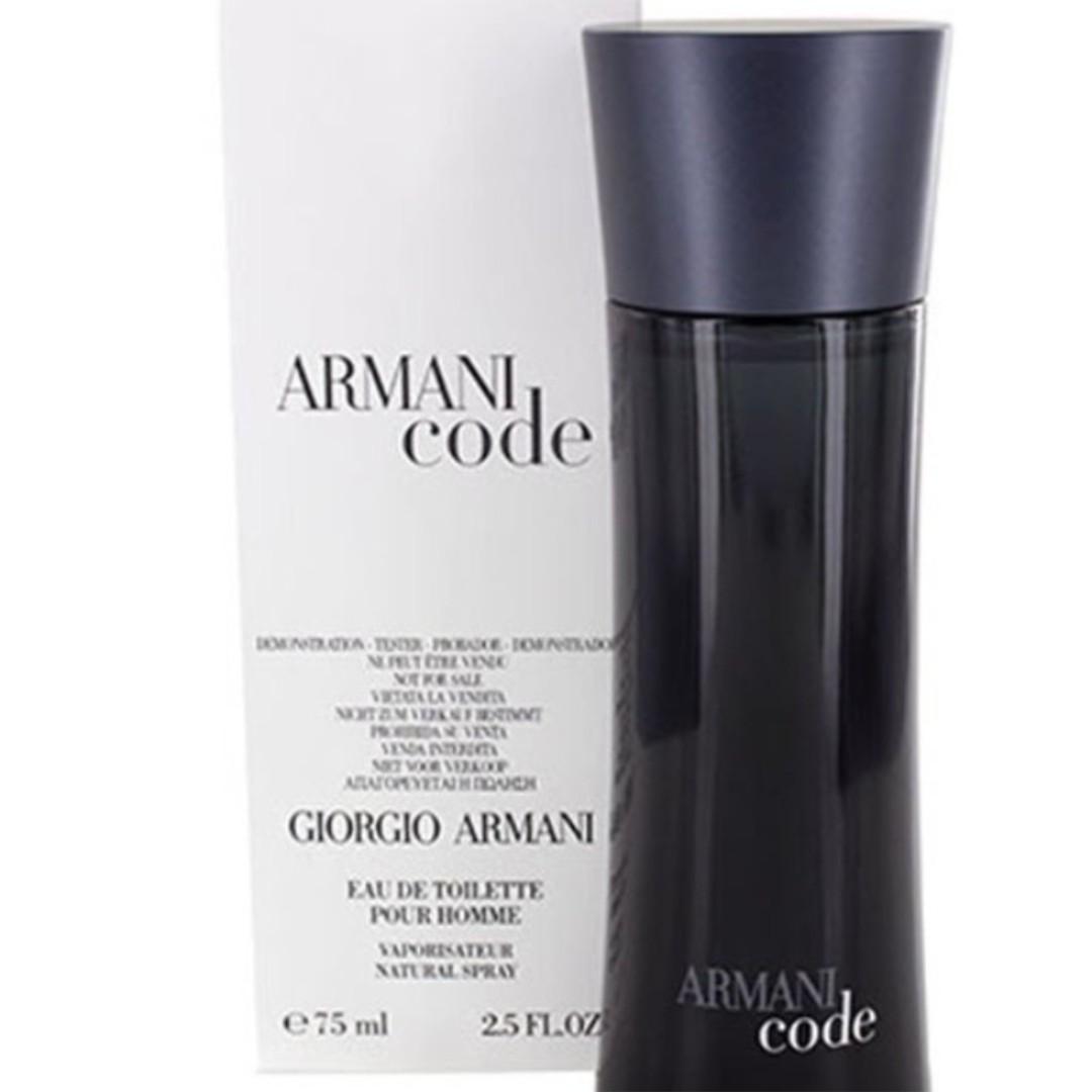 giorgio armani code 75ml