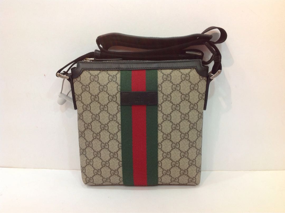 gucci web gg supreme messenger