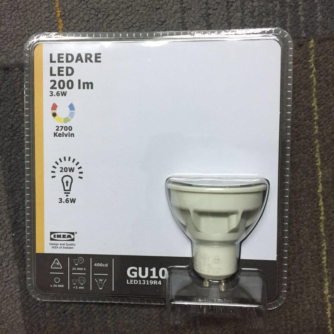 Ikea Light Bulb Ledare Led 3 6w Electronics Others On Carousell