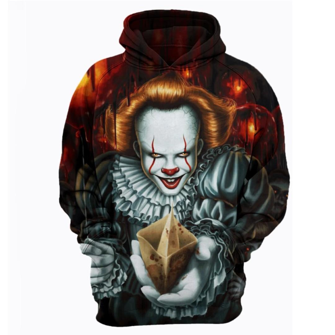 It clown hoodie hot sale