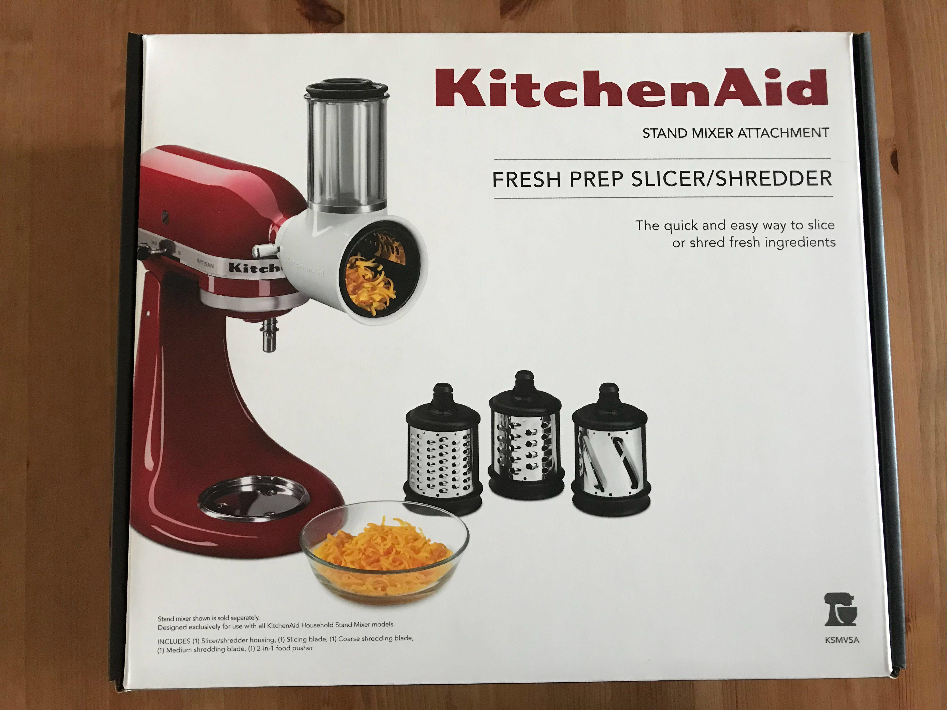 Kitchenaid fresh prep shredder/ slicer attachment , TV & Home