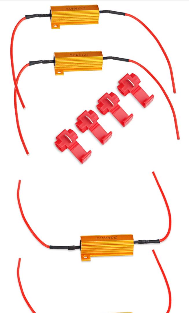 Led car lights resistors, Car Accessories, Accessories on Carousell