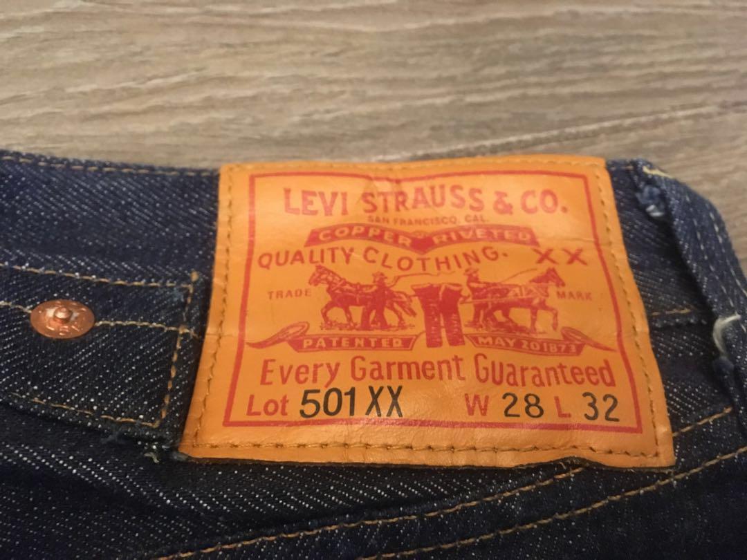 減價！LEVIS LVC Big E 1937 501xx 37501 Made in USA 牛仔褲價錢有得