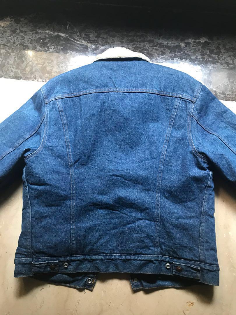 Levis Orange Tab Sherpa Jacket, Fesyen 