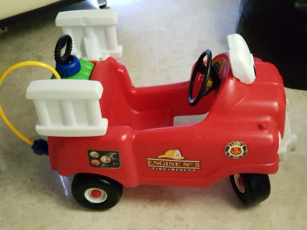 little tikes spray and rescue fire truck replacement parts