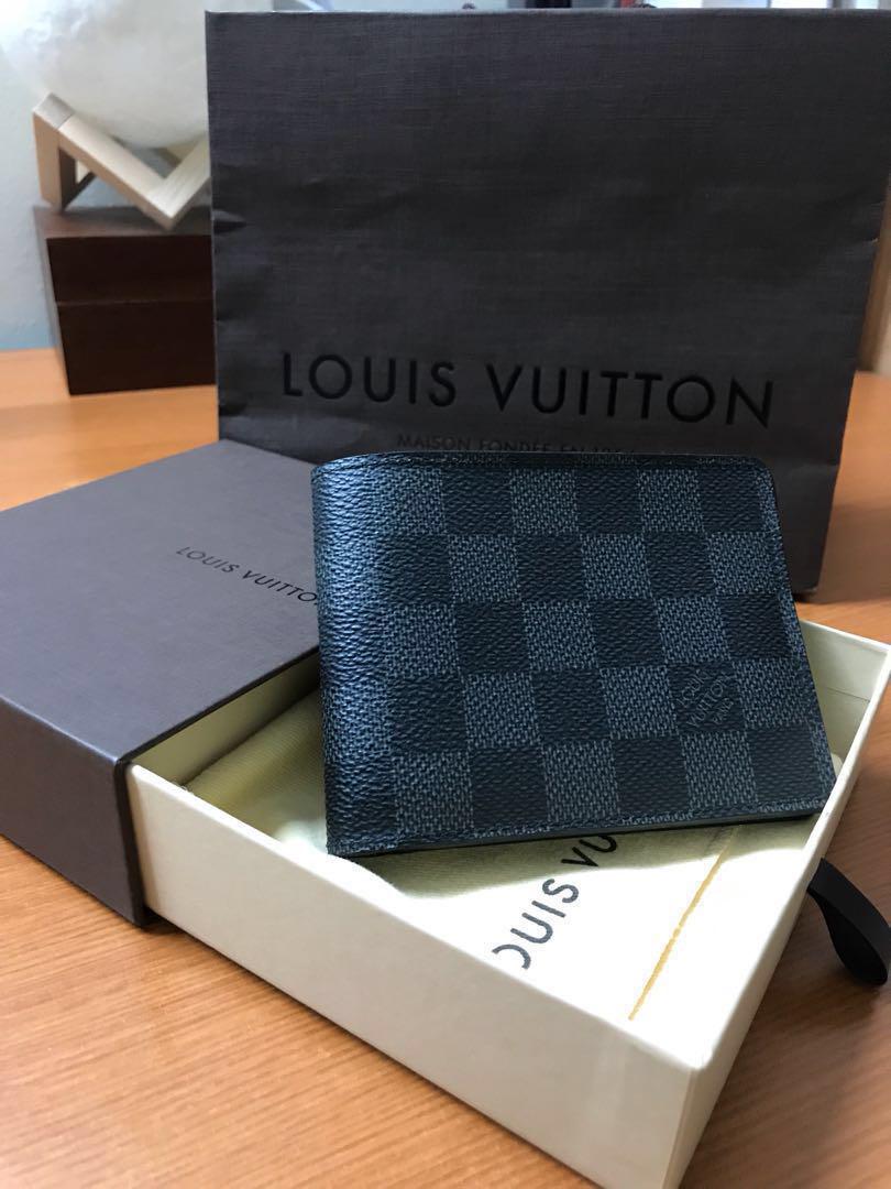 Louis Vuitton Men’s Multiple Wallet, Men&#39;s Fashion, Bags & Wallets, Wallets on Carousell