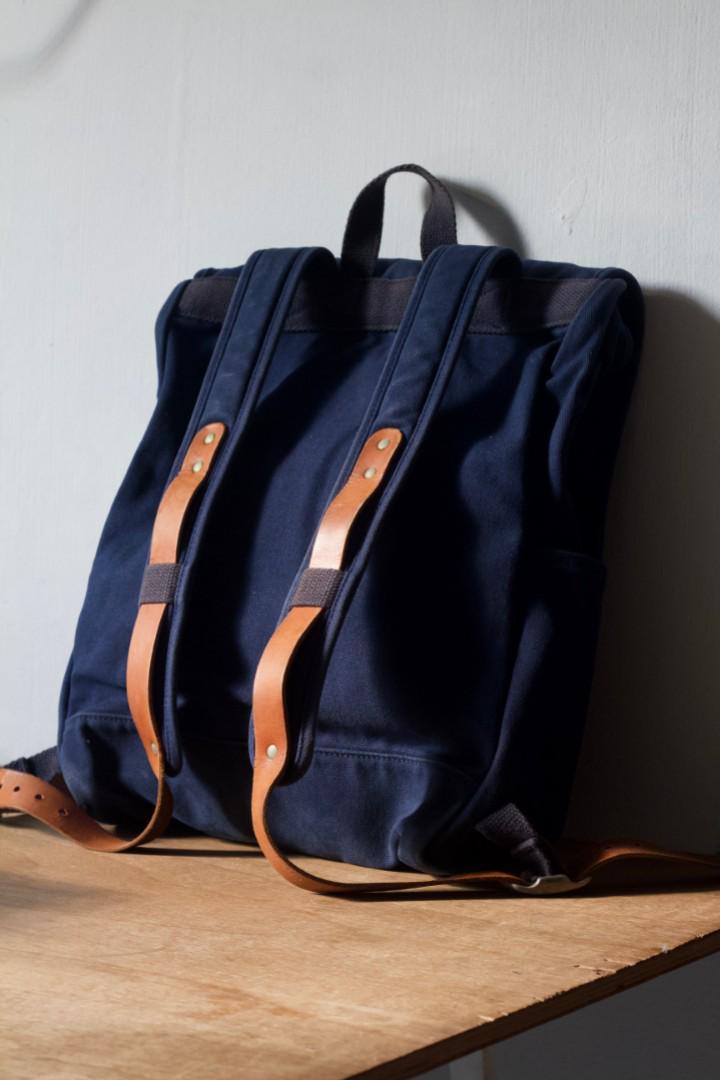 Makr canvas farm shop backpack