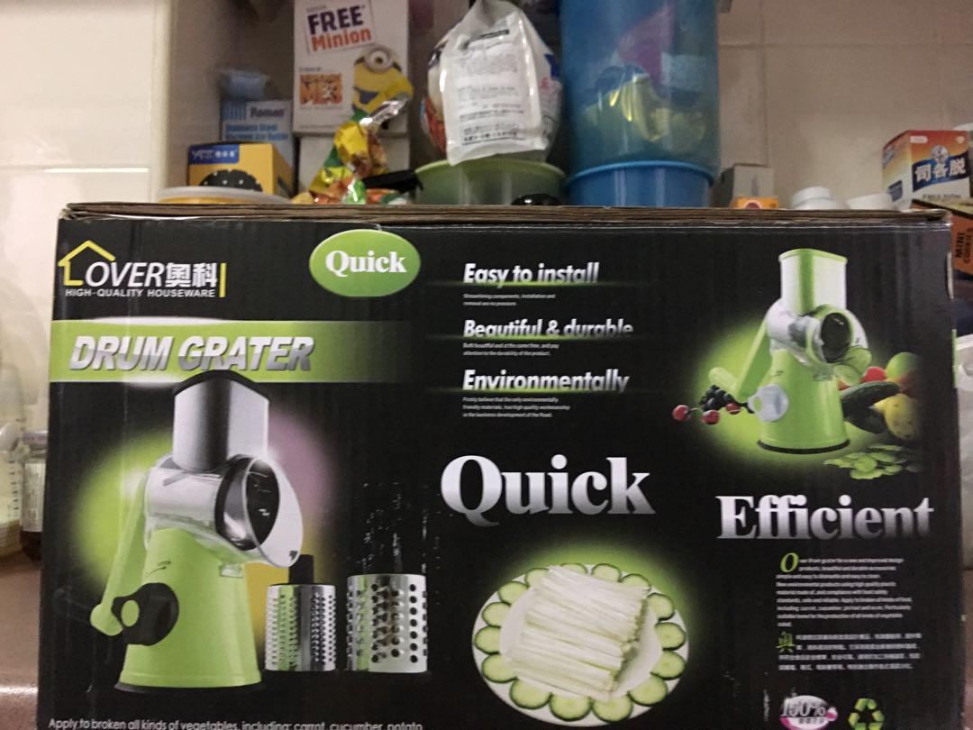 Manual Juicer And Drum Grater set, TV & Home Appliances, Kitchen