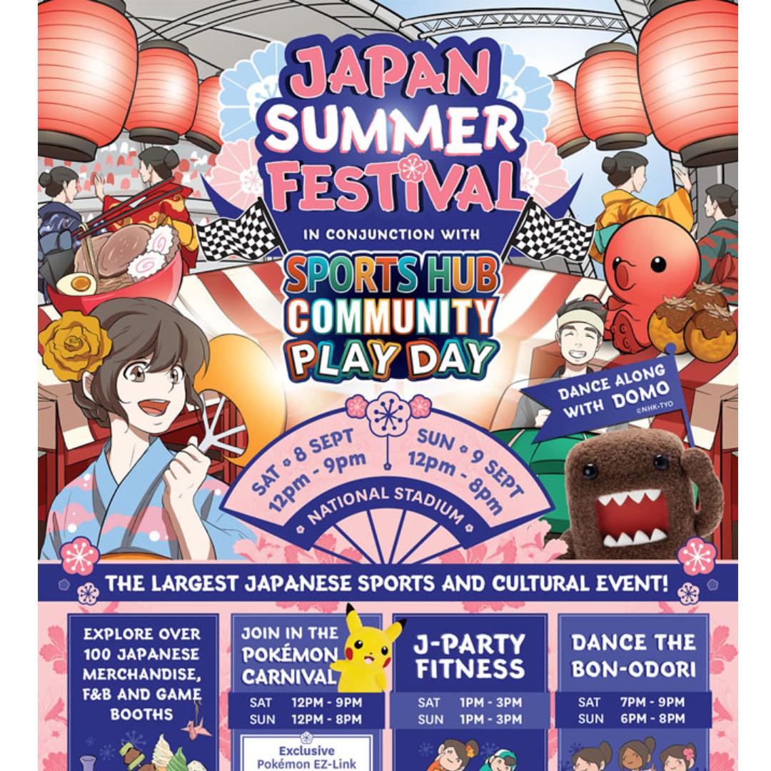 Natsu Matsuri 2018 8 Sep Saturday Ticket, Tickets & Vouchers, Local