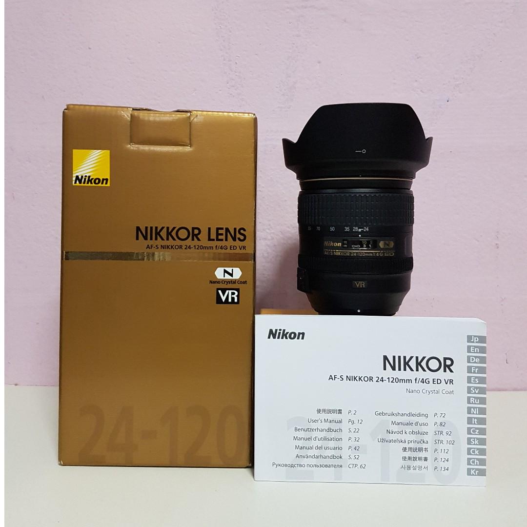 Nikon Af S 24 1mm F 4 G Ed Vr Nano Photography Lenses On Carousell