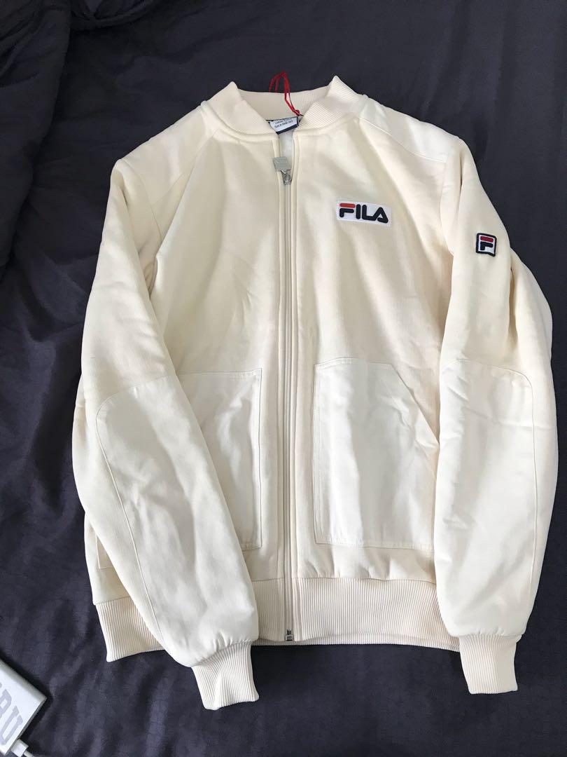 Fila cream fleece sales