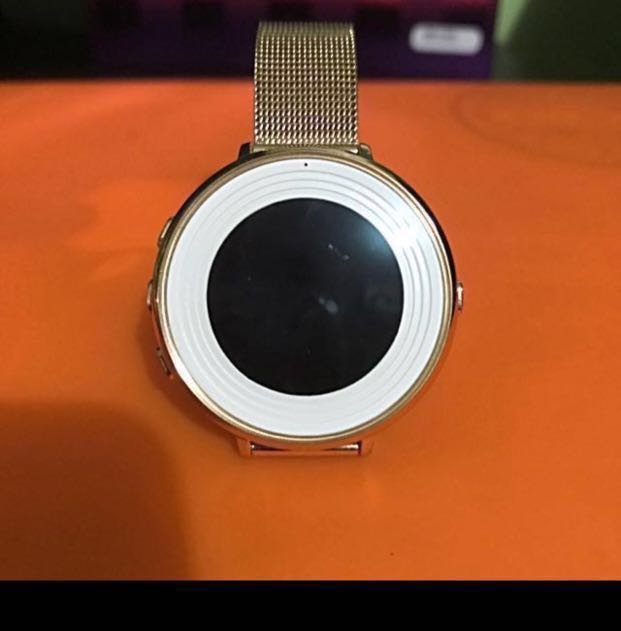 pebble round rose gold