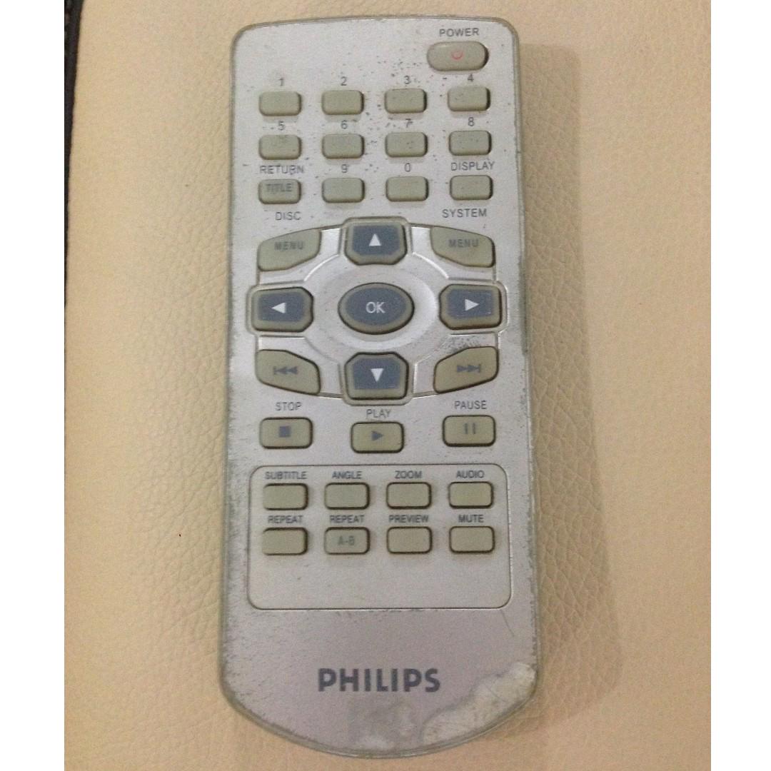 Philips DVD Remote Control (Small Size), TV & Home Appliances, TV