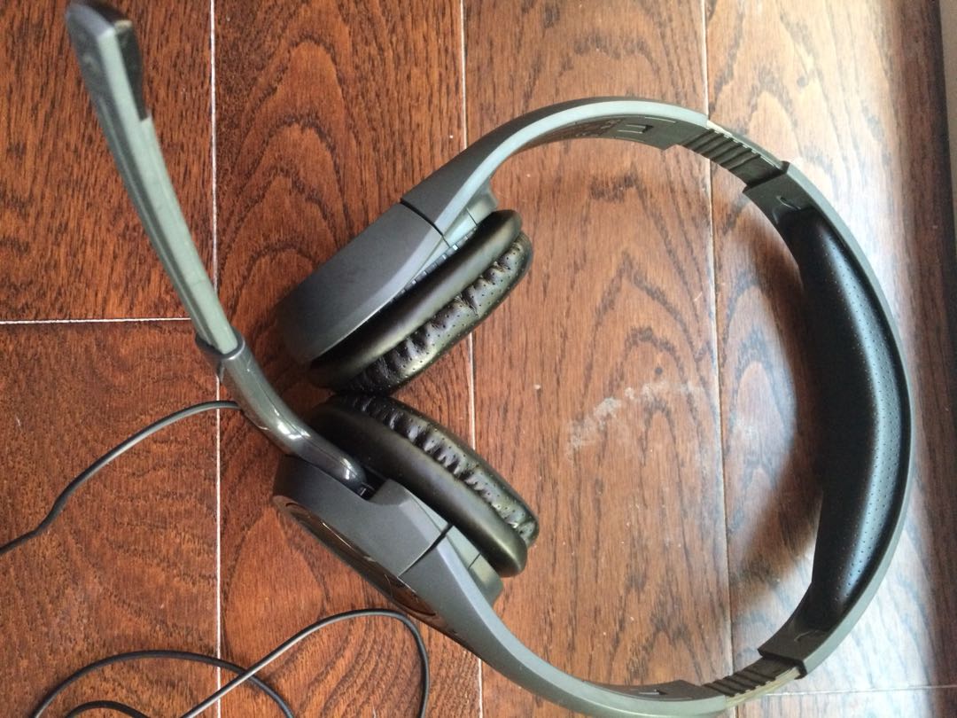 Plantronics audio 655 dsp usb headset with stowable microphone boom online