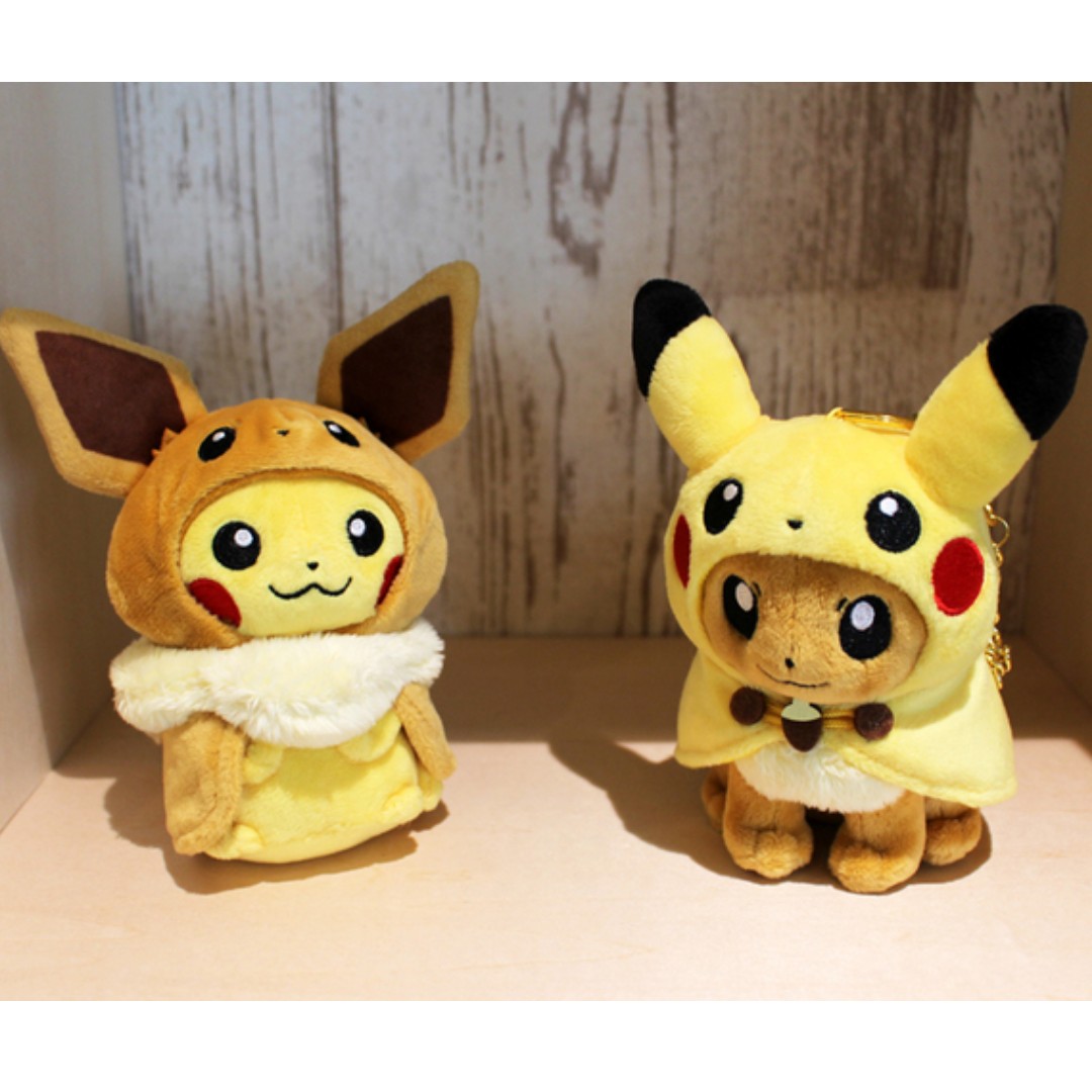 pikachu poncho eevee