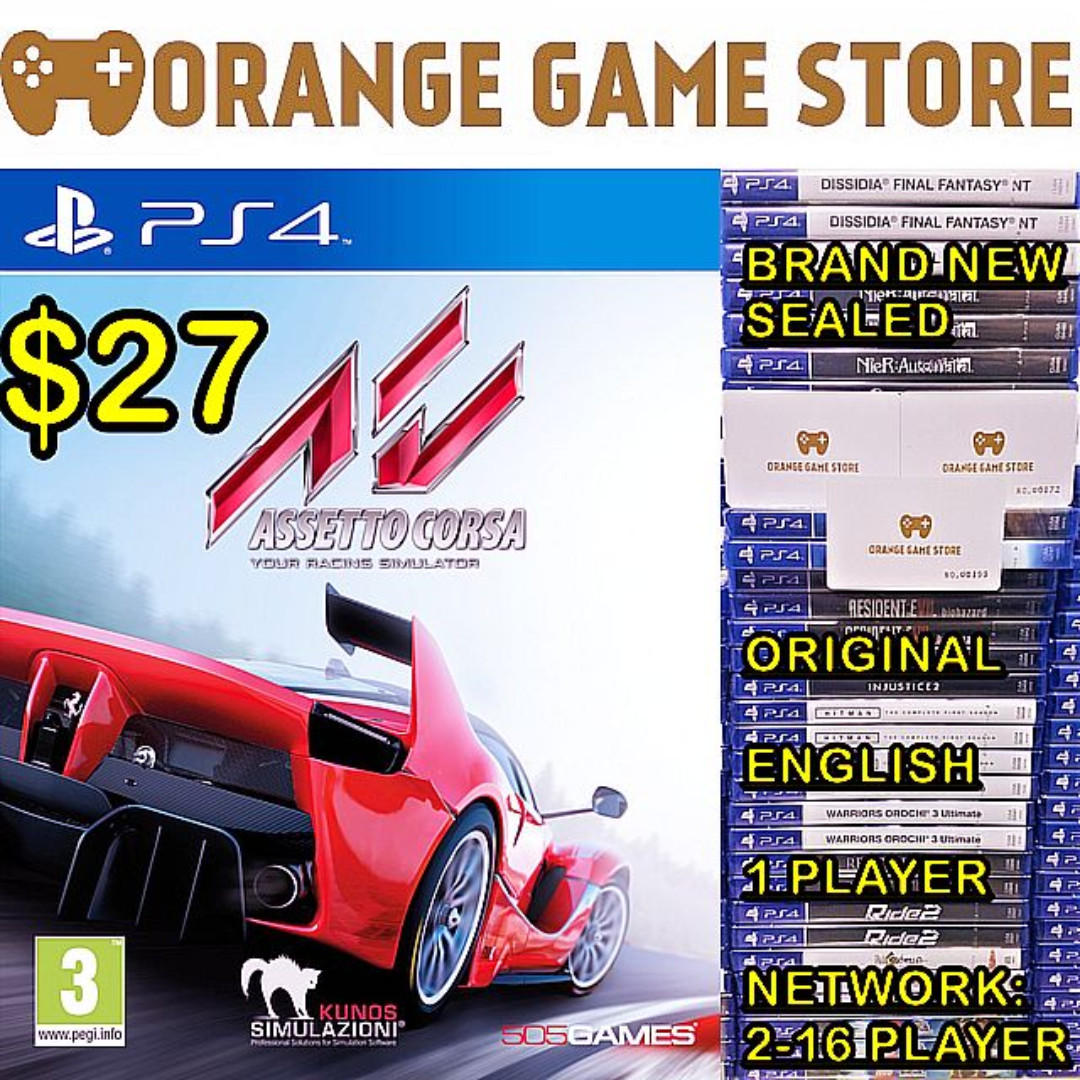 assetto corsa ps4 vr compatible