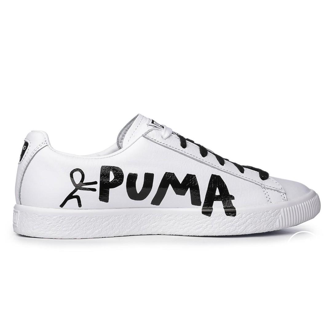 Puma x shantell martin clyde clear sneakers outlet