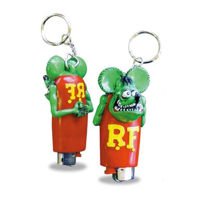 Rat Fink Lighter Holder Keychain, Hobbies & Toys, Toys & Games on Carousell