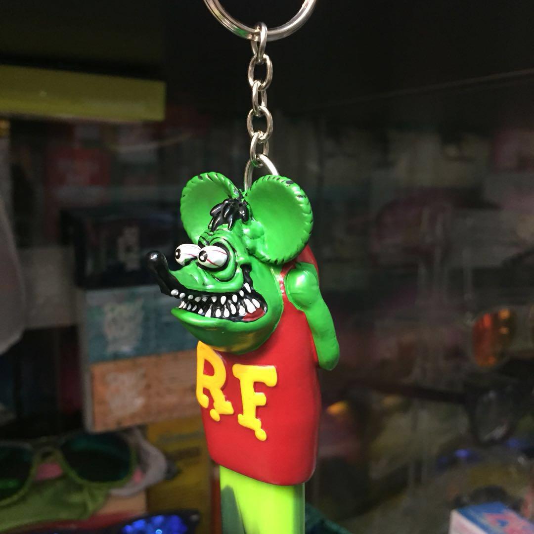 Rat Fink Lighter Holder Keychain, Hobbies & Toys, Toys & Games on Carousell