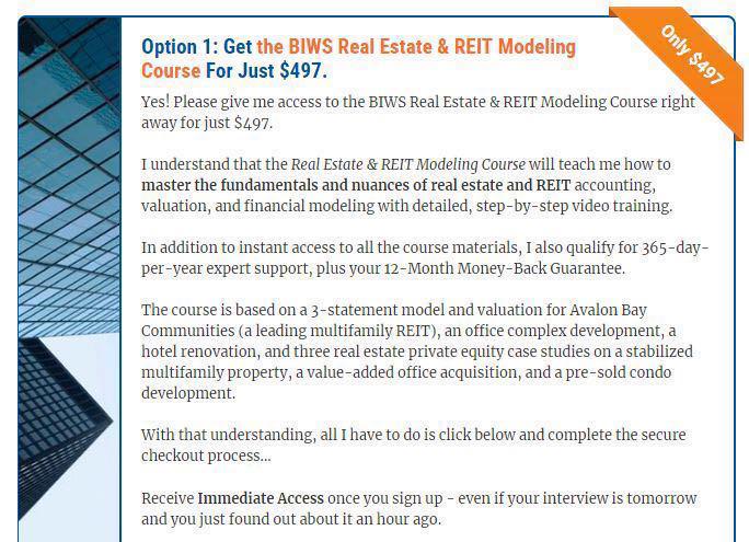 Real Estate And Reit Modeling Course Breaking Into Wall Street 100 Digital Books Stationery Textbooks Professional Studies On Carousell