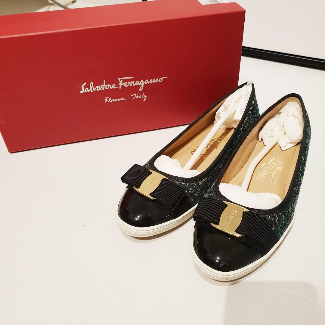 SALVATORE FERRAGAMO RUFINA, Women's Fashion, Footwear, Flats