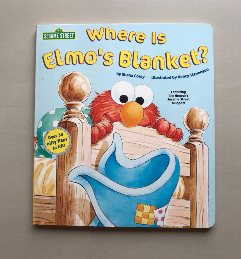 Sesame Street Where is Elmo’s Blanket?, Books & Stationery, Children's