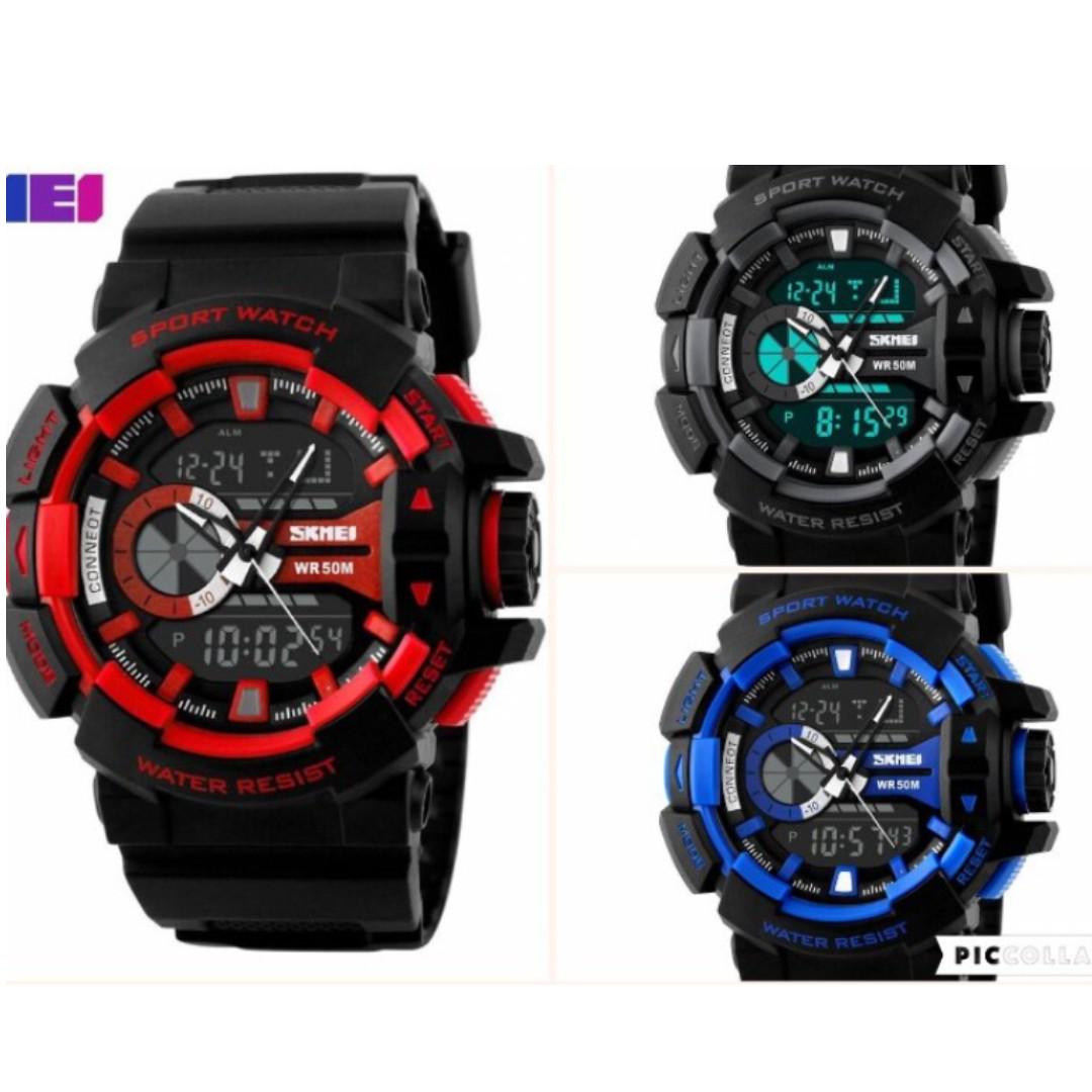 SKMEI Jam Tangan Analog Pria AD1117 EMWS36GY