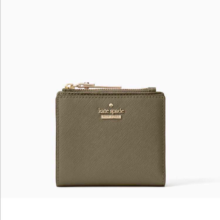 kate spade olive green wallet