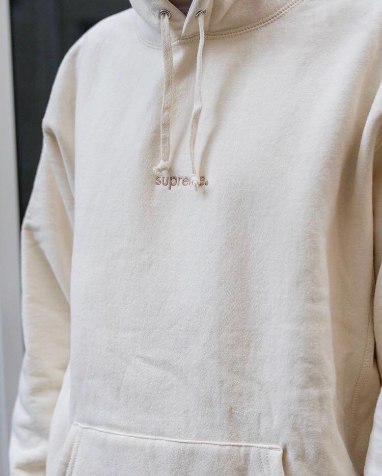 supreme trademark hooded sweatshirt dark teal