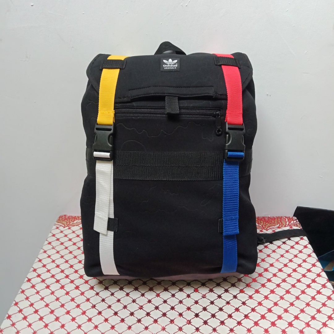 tas ransel adidas Originals Adventure Backpack In Black 