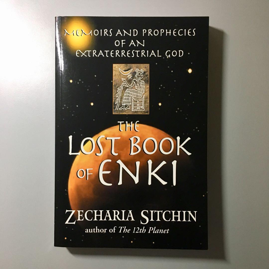 The Lost Book Of Enki By Zecharia Sitchin Books Stationery Fiction On Carousell