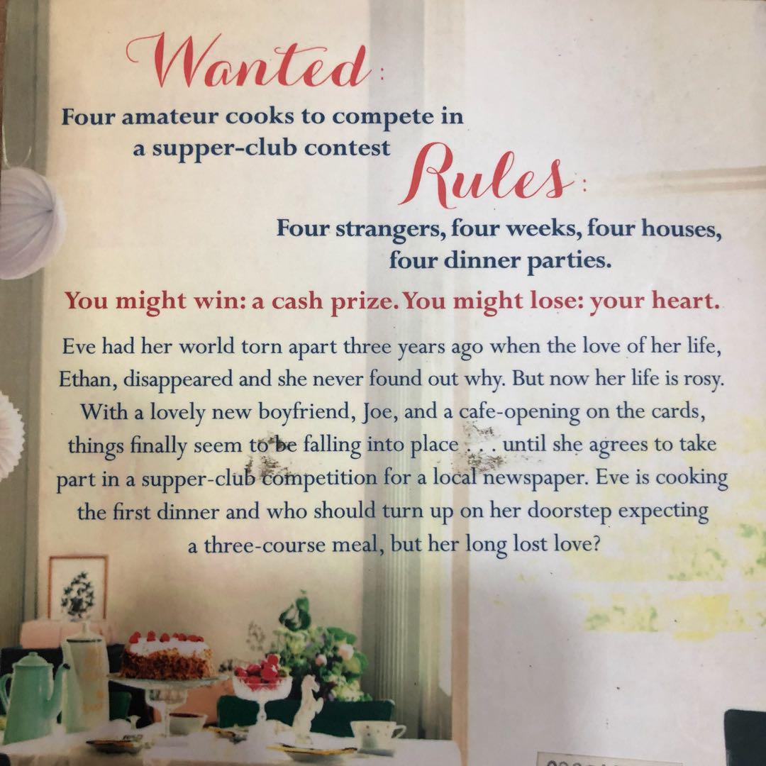 The Saturday Supper Club (Category: Storybooks) located in Cebu City. Submitted by daphy16 (Listing ID 188743144, Image 2). Description: The Saturday Supper Club by Amy Bratley See photos for summary (back of book) Never read!.