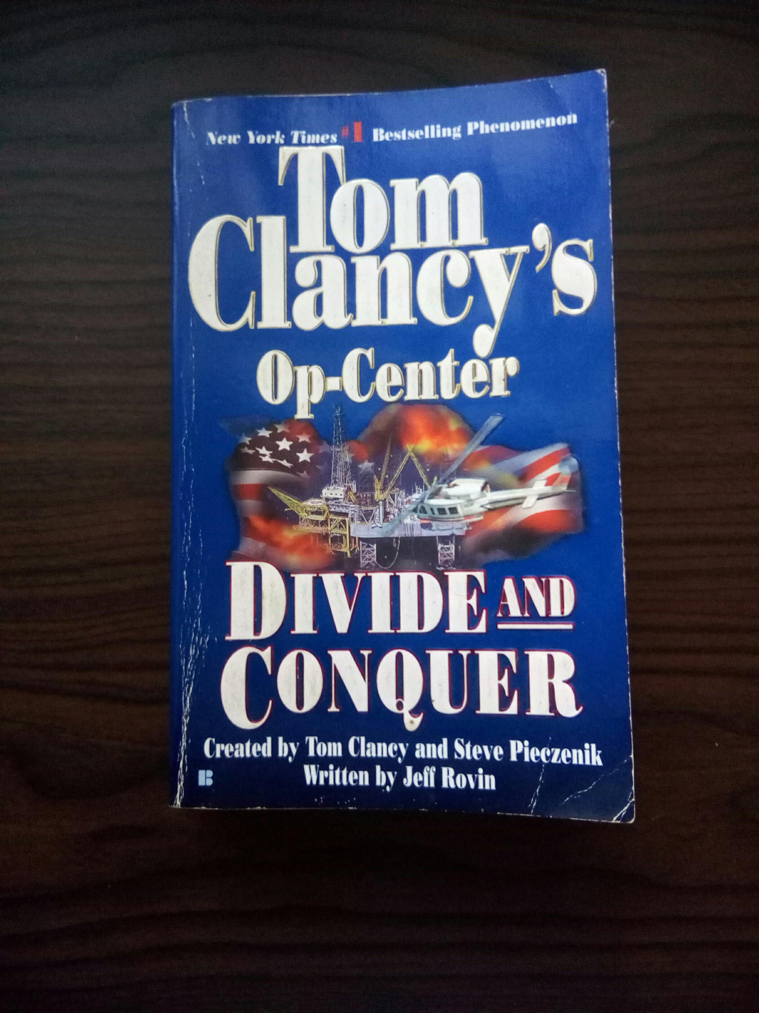 Tom Clancy's Op-Center Divide and Conquer by Jeff Rovin (Category: Storybooks) located in Cavite. Submitted by knina01 (Listing ID 188754390, Image 1). Description: #1010sale.