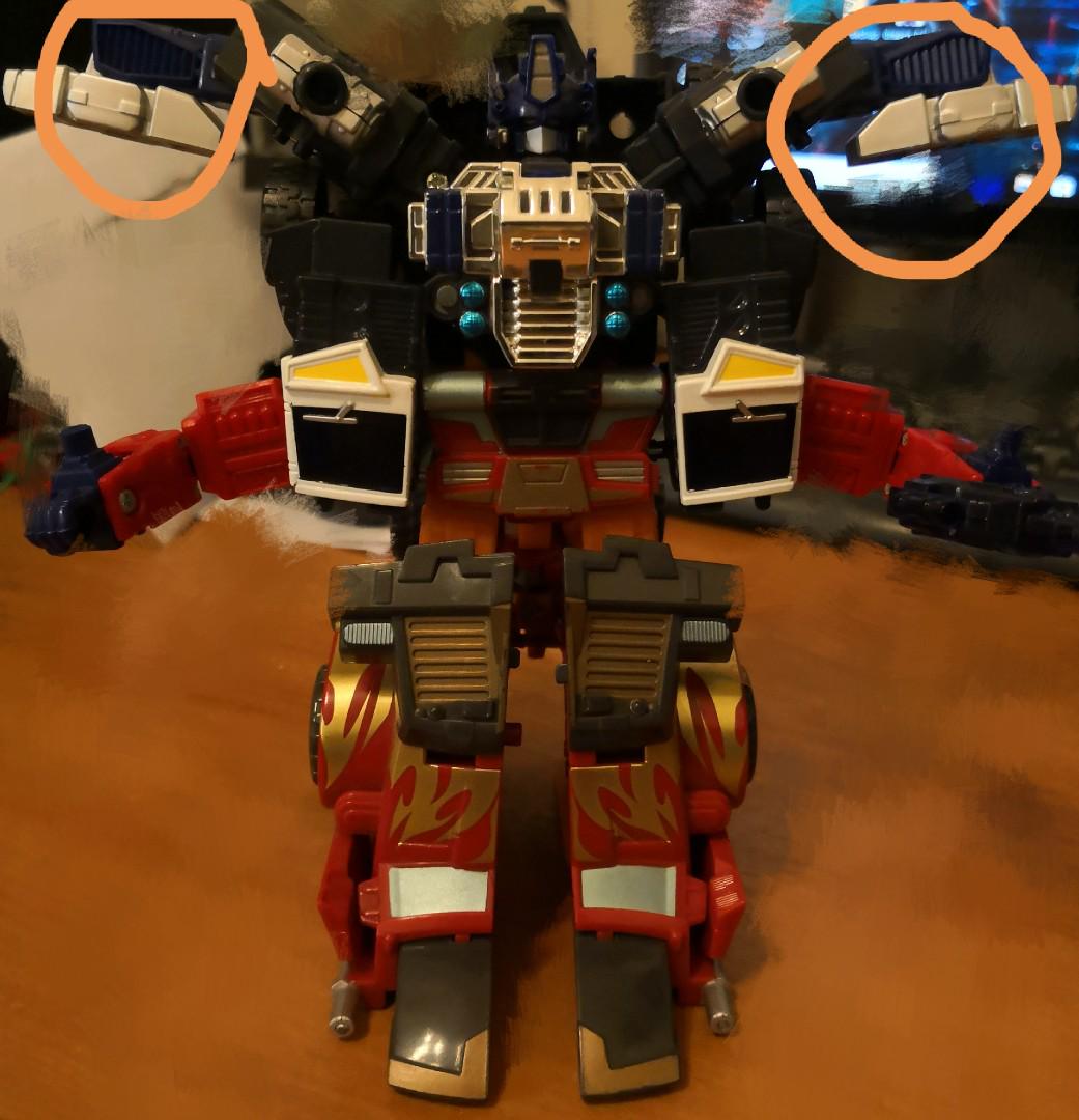 Transformers powerlink rodimus and optimus, Hobbies & Toys, Toys