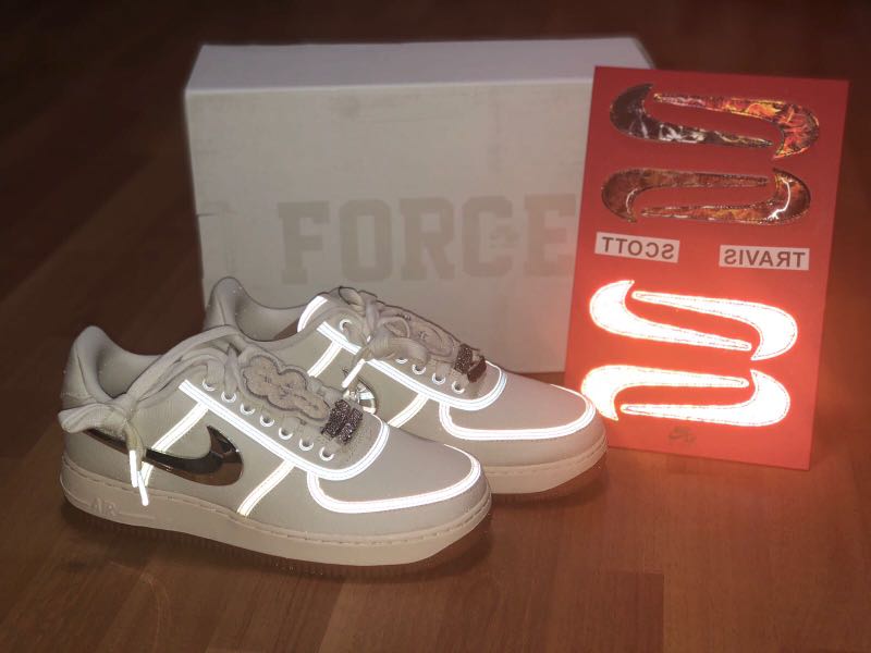 Air force one discount travis scott price