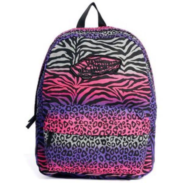 vans purple bag