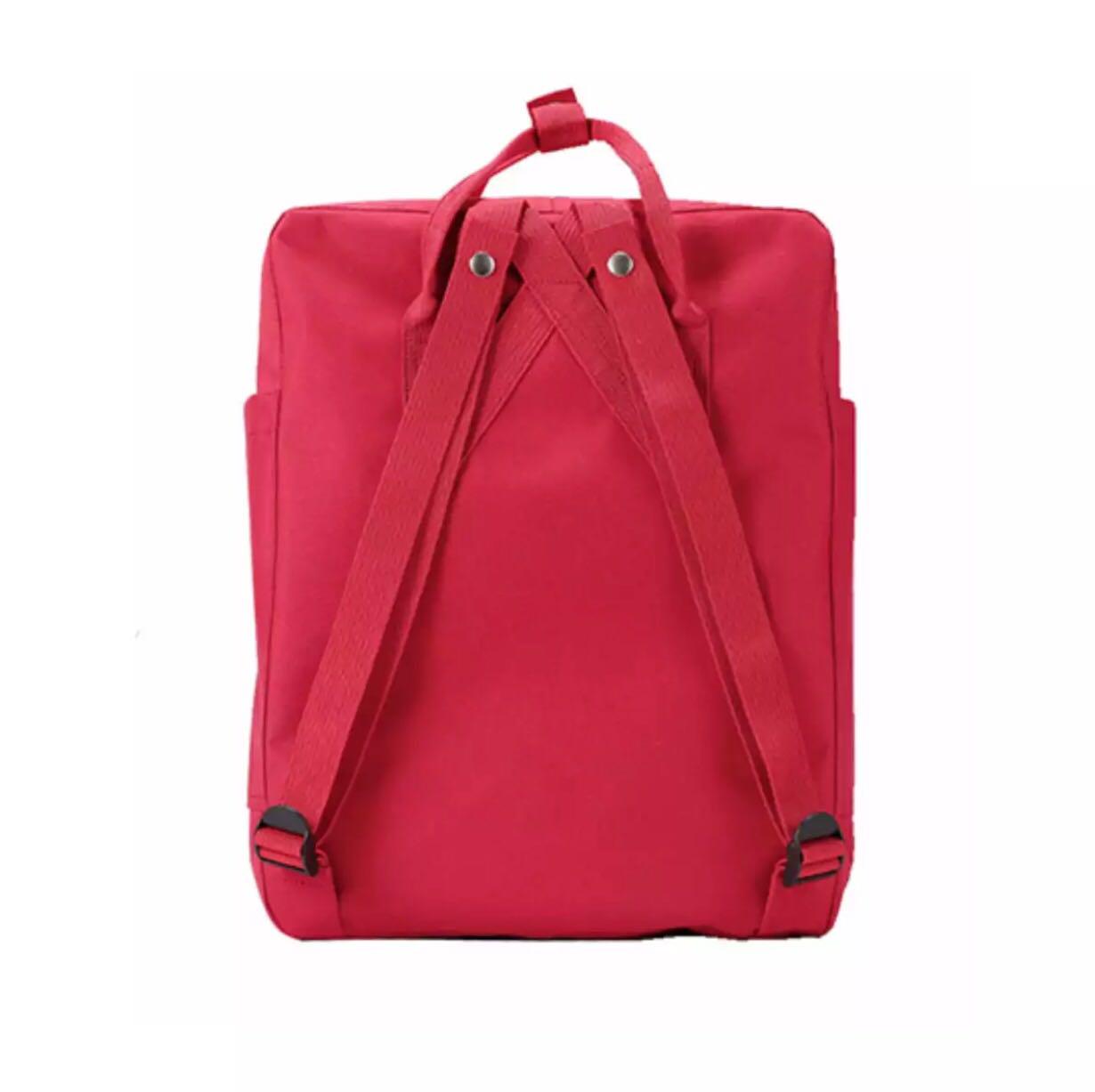 Red sales backpack handbag