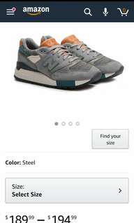 New balance 998