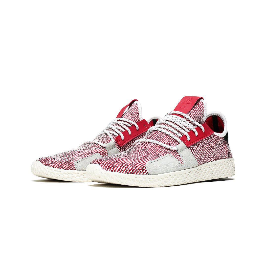 海外限定款ADIDAS PHARRELL WILLIAMS SOLARHU TENNIS V2 BB9542 菲董限量商品愛迪達三葉草PW  ORIGINALS 24, 他的時尚, 鞋, 運動鞋在旋轉拍賣
