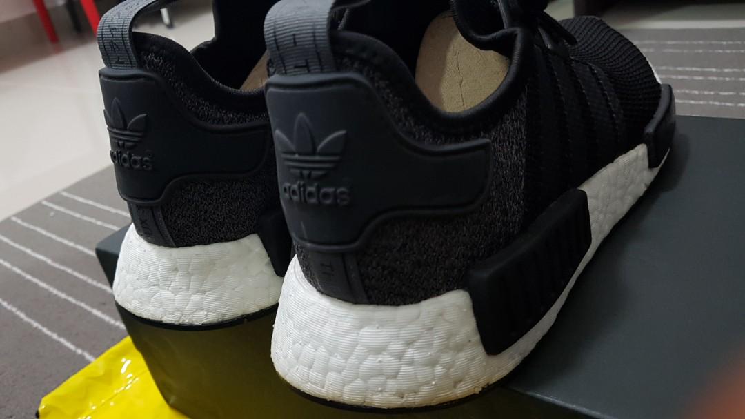Adidas NMD R1 Wool Heel Core Black