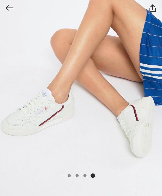 Adidas continental 80 off white womens clearance