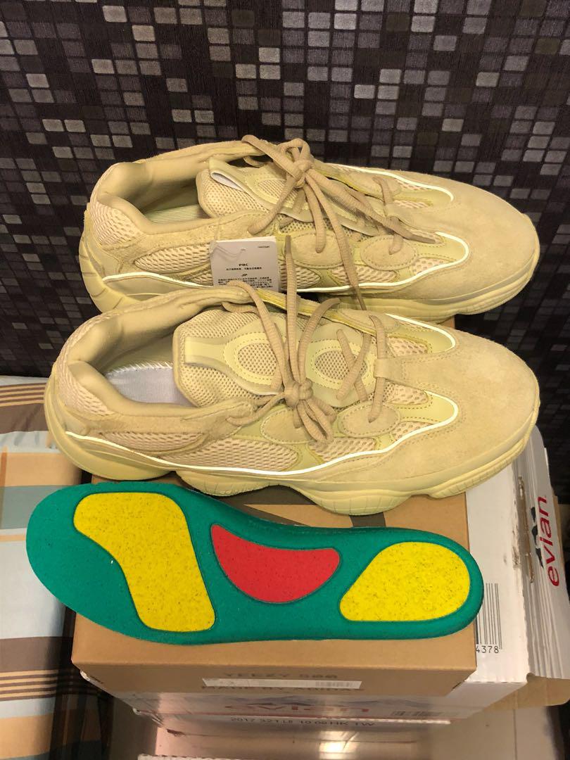 adidas Yeezy500 Super Moon Yellow 26.5cm-