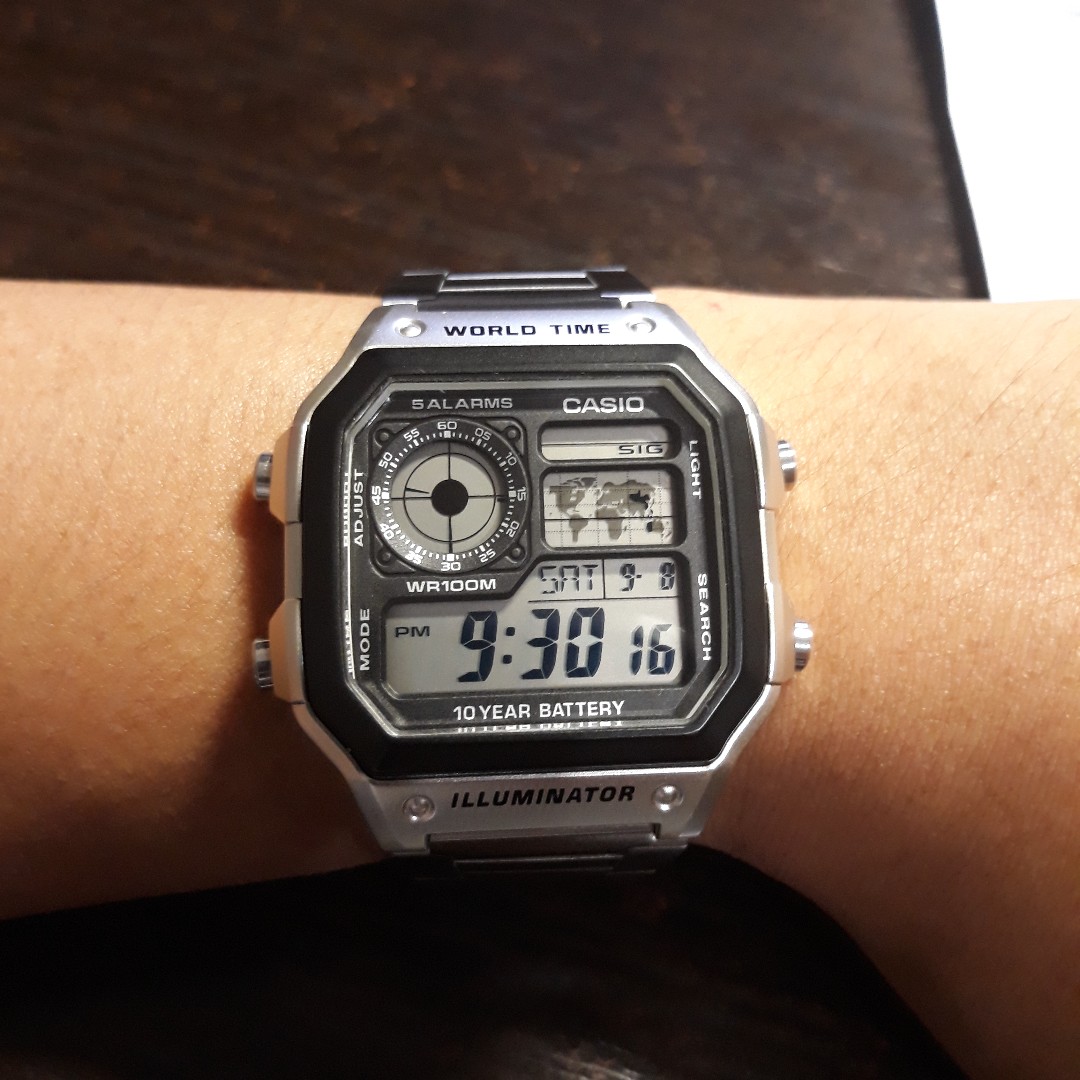 AE-1200WHD Casio Royale - World Time Watch, Mobile Phones & Gadgets ...