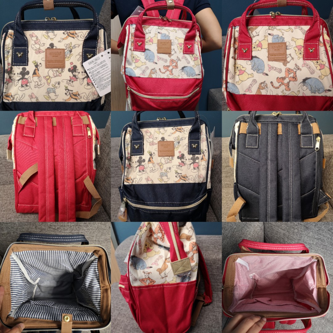 Anello Disney Backpack AUTHENTIC, Babies & Kids, Going Out, Diaper Bags