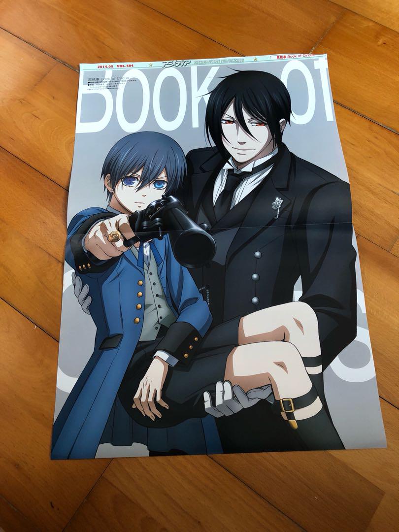 Wallpaper Anime Posters Kuroshitsuji Book Of Circus Yokai Watch Double Free