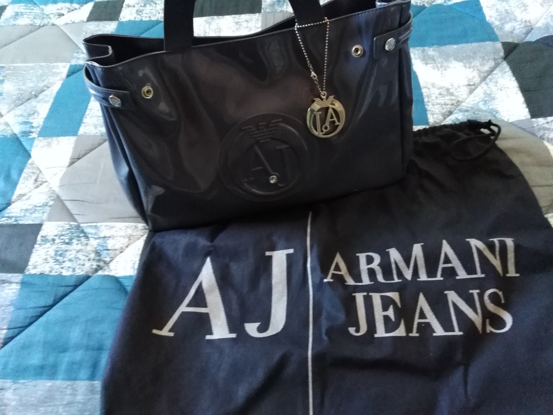 armani jean bag