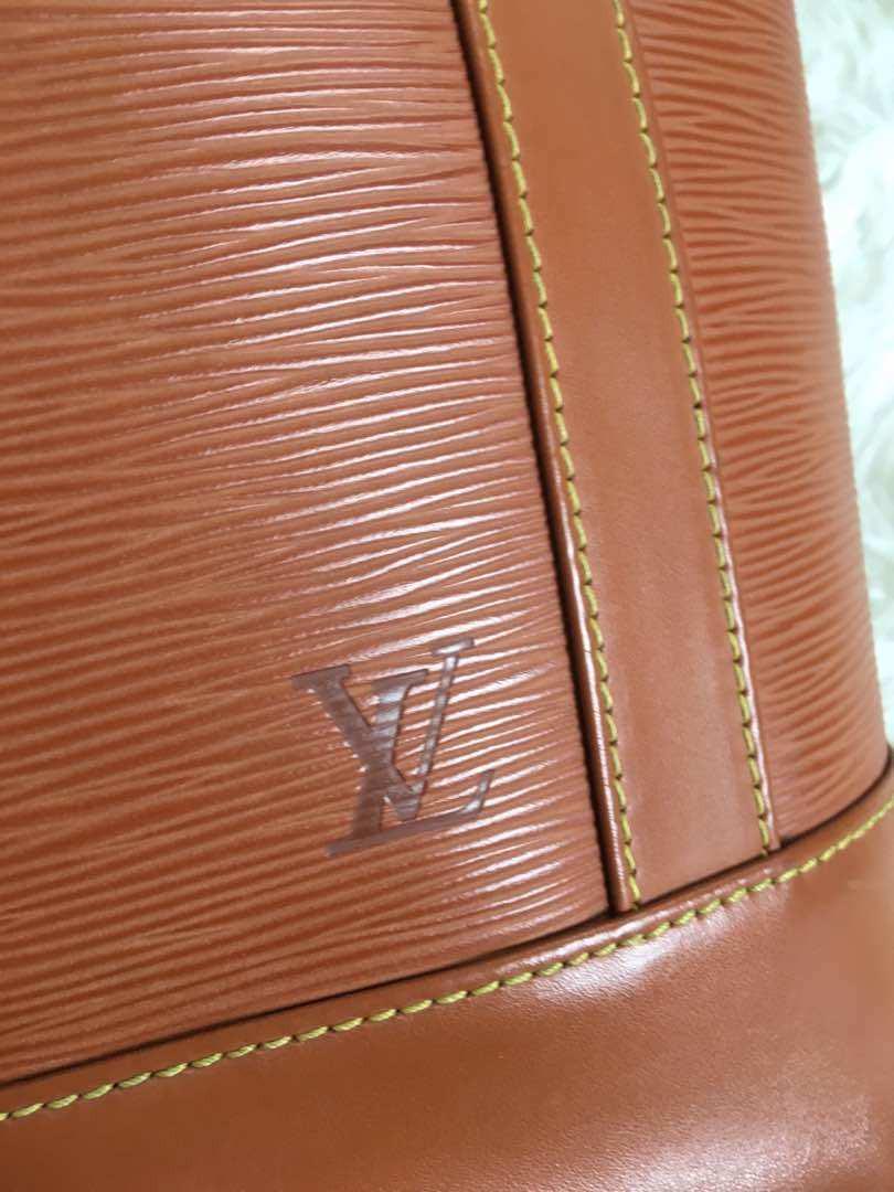 Authentic Louis Vuitton Randonnee 866535 Brown Epi Leather